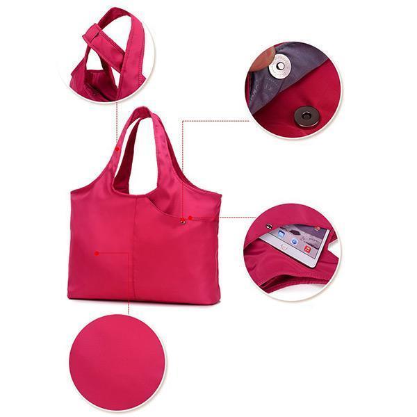 Capacity Oxford Shoulder Bag