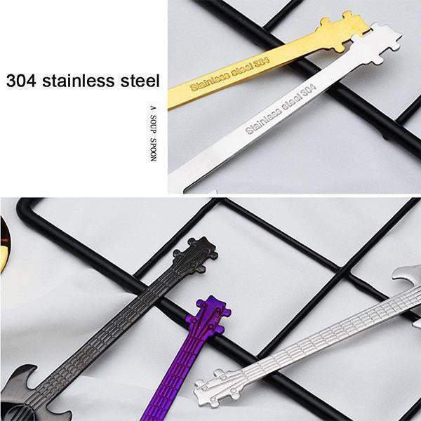 Stainless steel guitar spoon