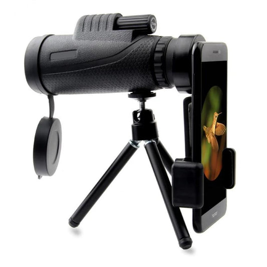 Waterproof 12x50 High Definition Monocular Telescope-bak4 Prism