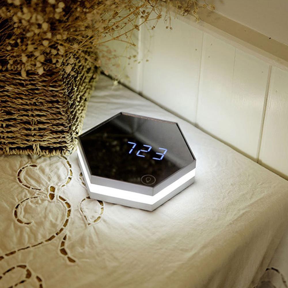 Multifunction Clock - Wall Mirror Digital Alarm For Your Morning!