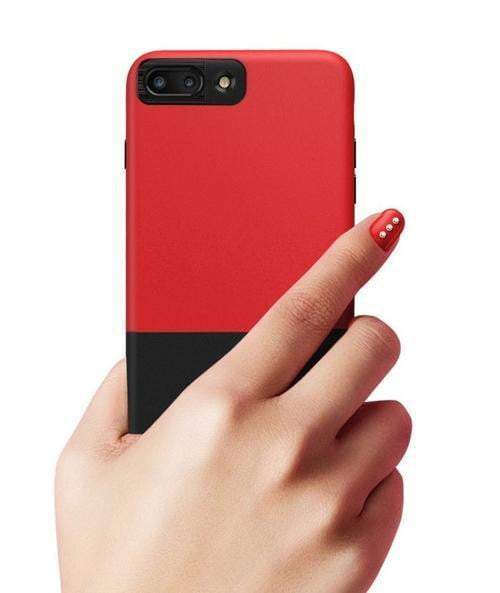 Color Block Protective iPhone Case