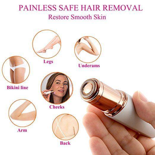 Flawless Instant Hair Remover - Electric Woman Lipstick Shaver