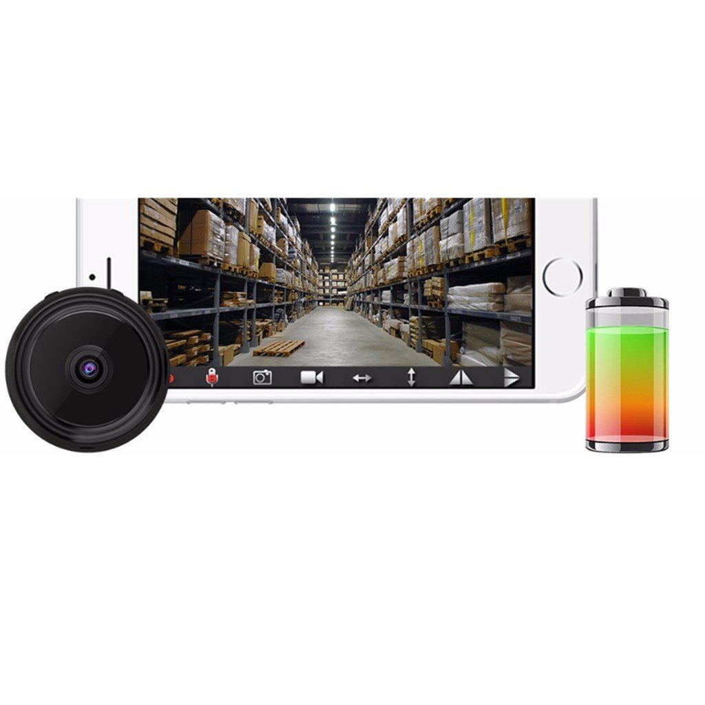 Mini WIFI Camera With Smartphone App and Night Vision