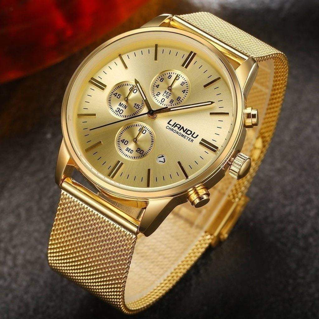 Multifunction Chronograph Men's Quartz Watch