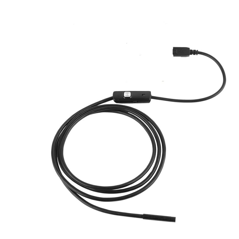 1M 5.5m/7mm Lens USB Endoscope Camera Waterproof Flexible Wire Snake Tube Inspection Borescope For OTG Compatible Android Phones