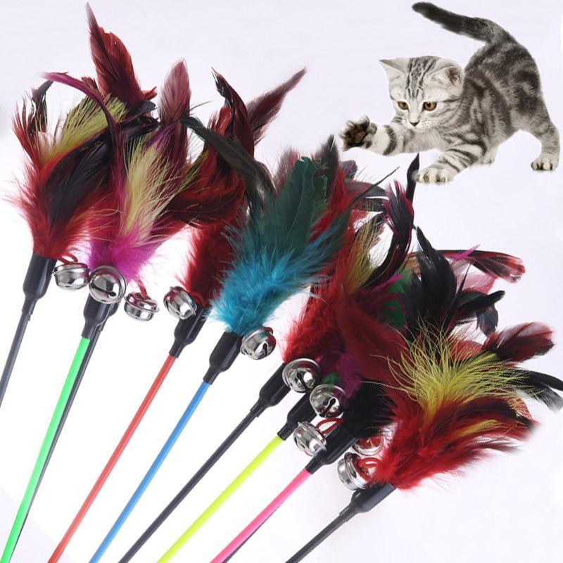 Cat Stick Feather Toy