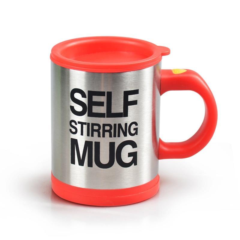 1Pcs Automatic Plain Mixing coffee Tea cup Mugs Drinkware Lazy Self strring mug button high quality Pressing