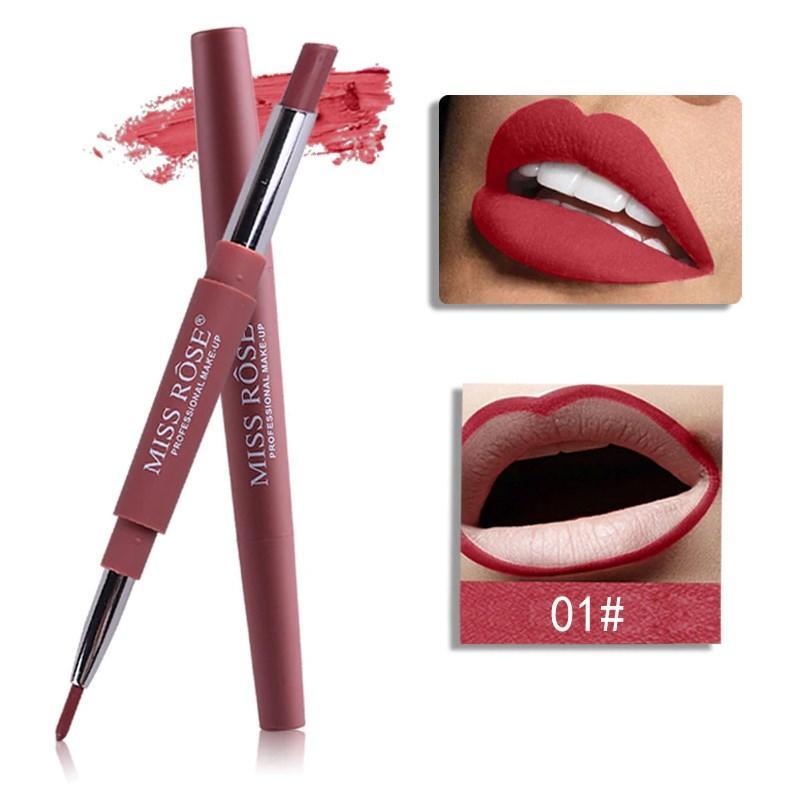 8 Color Double-End Long Lasting Waterproof Lipstick Tint