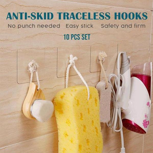 Reusable Anti-skid Traceless Hooks (20 PCS)