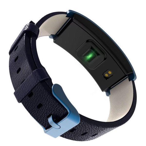 The Best Smart watch in 2019 - Measure Blood Pressure & Heart Rate in Real Time - Elegant Blue