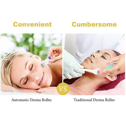 Automatic Micro-needle Derma Roller Derma-roller -0.25mm Titanium Micro Needle Skin Care System
