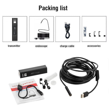 HD Clarity Endoscope Wifi Inspection Camera