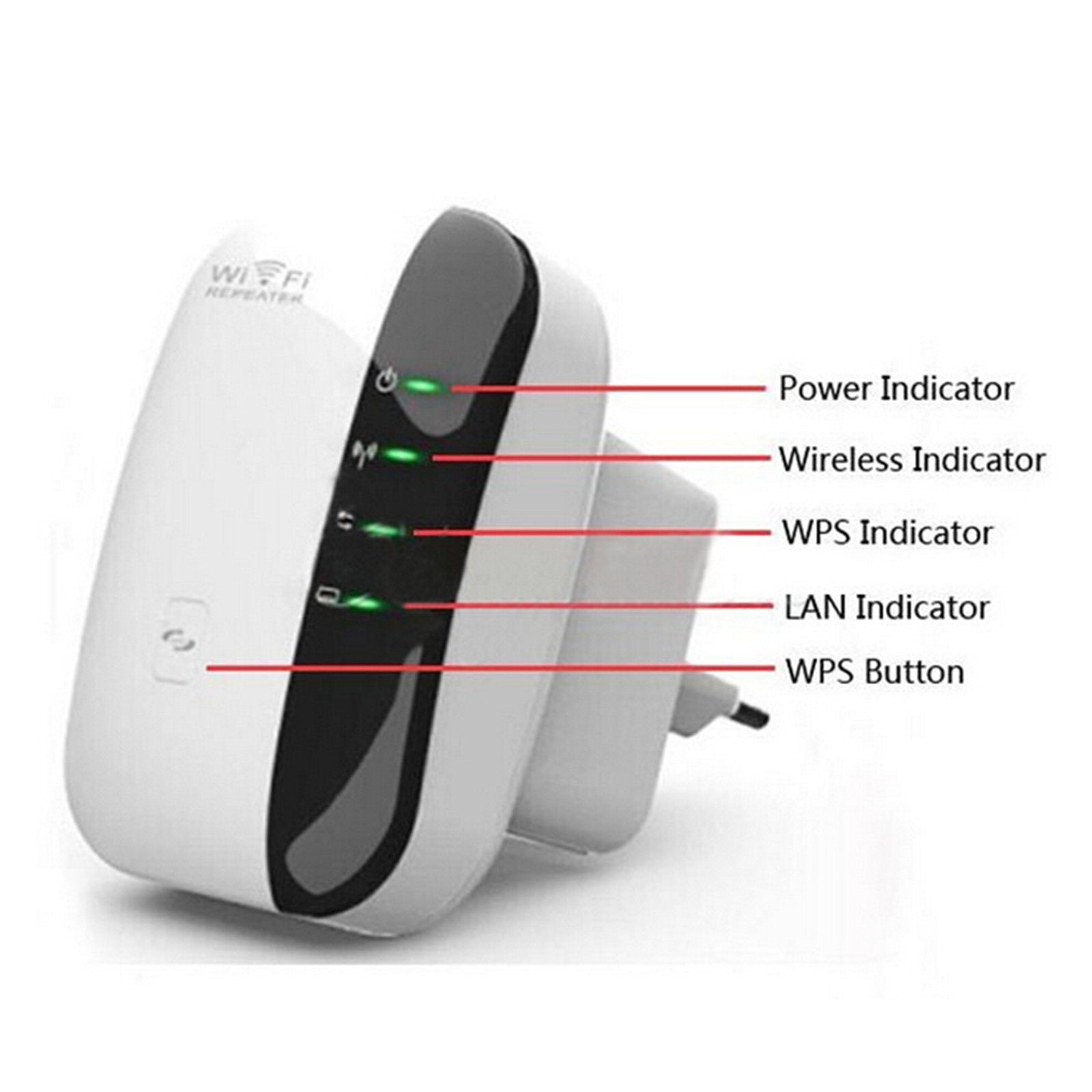 2 Types Wireless WiFi Repeater Wi fi Range Extender 300Mbps Signal Amplifier 802.11N/B/G Booster Repetidor Wi fi Reapeter