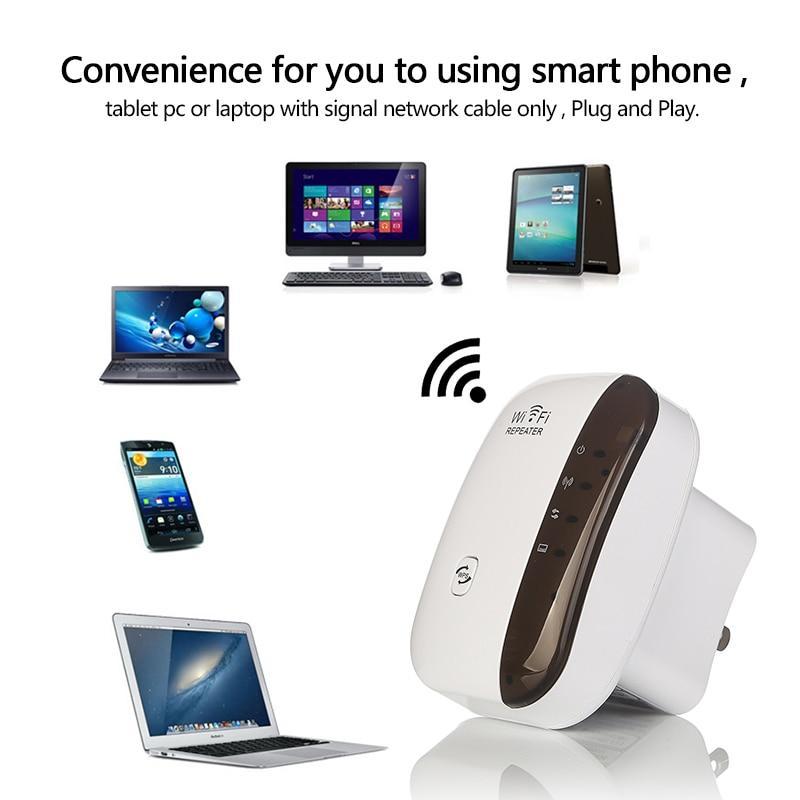 2 Types Wireless WiFi Repeater Wi fi Range Extender 300Mbps Signal Amplifier 802.11N/B/G Booster Repetidor Wi fi Reapeter