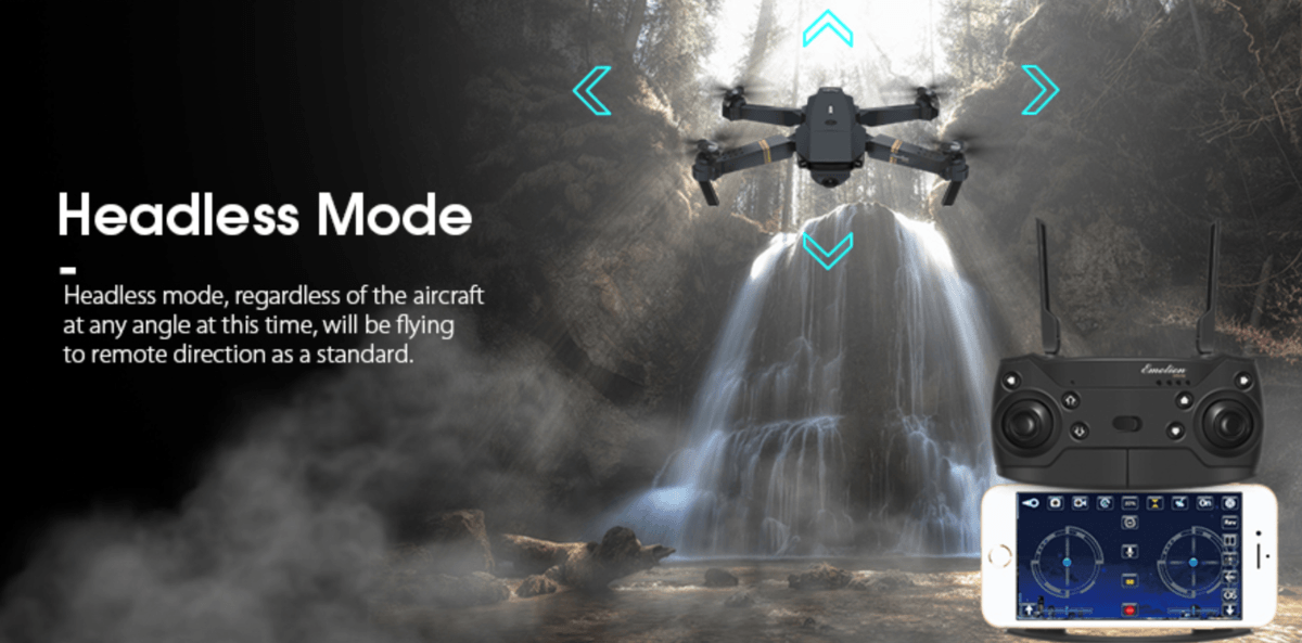 Sonichawk HD Foldable Air Selfie Drone With Camera