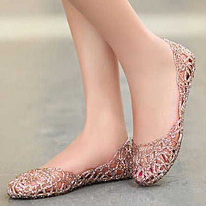 Women's Sandals Lady Girl Sandals  Women Casual Jelly Shoes