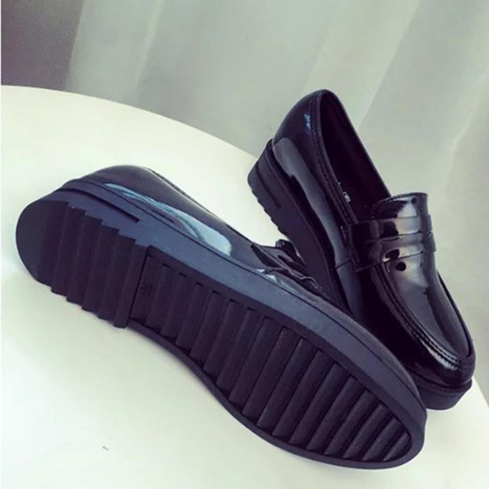 High Quality Women oxfords Flats Platform shoes