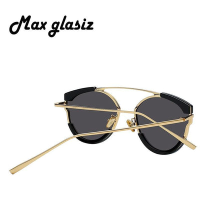 2018 Max  Retro Vintage Sunglasses Women Brand Designer Points Sun Glasses Oculos De Sol Feminino Woman Casual Sunglass UV400