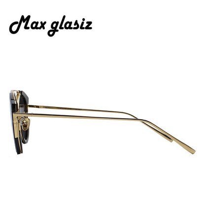 2018 Max  Retro Vintage Sunglasses Women Brand Designer Points Sun Glasses Oculos De Sol Feminino Woman Casual Sunglass UV400