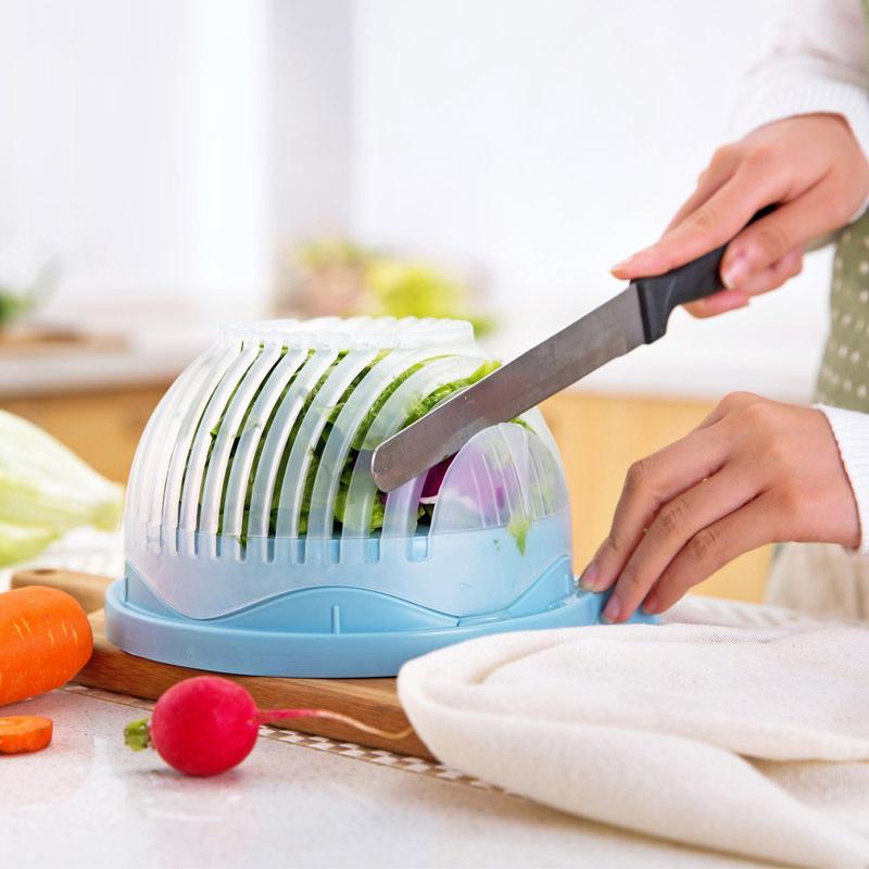 Super Quick Salad Cutter Bowl