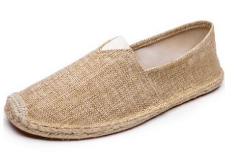 New Arrival Black Retro Vintage Ladies Womens Casual Espadrilles Shoes