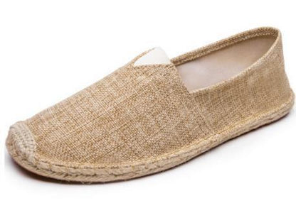 New Arrival Black Retro Vintage Ladies Womens Casual Espadrilles Shoes