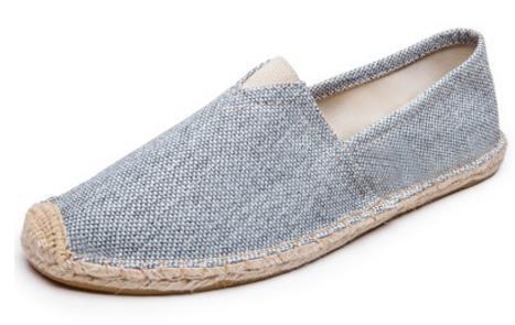 New Arrival Black Retro Vintage Ladies Womens Casual Espadrilles Shoes