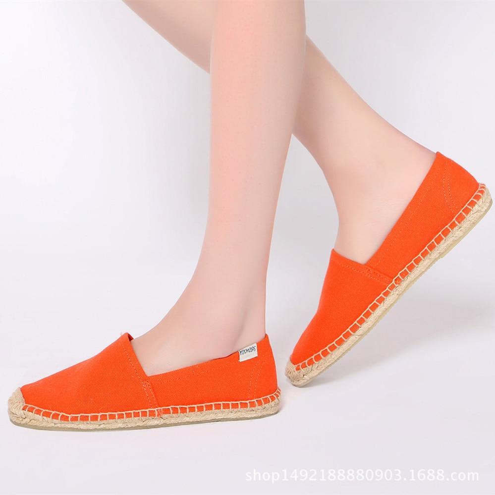 New Fashion Embroidery Comfortable Ladies Womens Casual Espadrilles Shoes