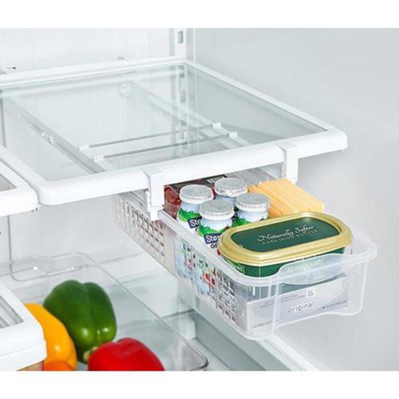 Fridge Space Saver Organizer -  Gives You An Extra Storage Place!