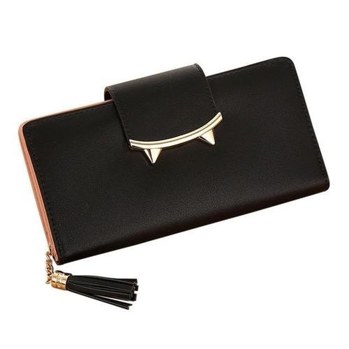 Tasseled PU Leather Wallet