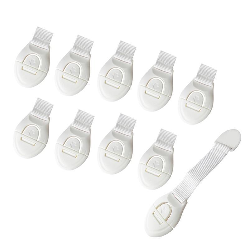 10Pcs/Lot Child Lock Protection Of Children Locking Doors For Children's Safety Kids Safety Plastic protection safety lock