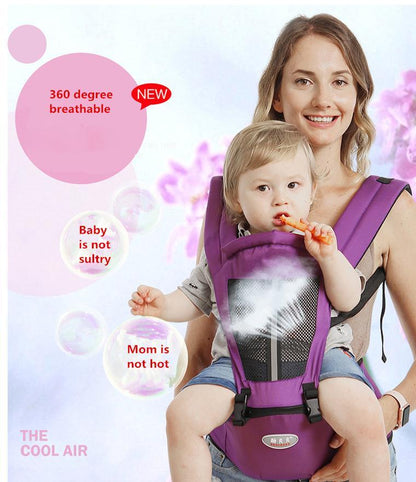 Ergonomic Hipseat Baby Carrier (6 In 1)