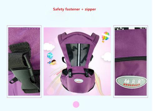Ergonomic Hipseat Baby Carrier (6 In 1)