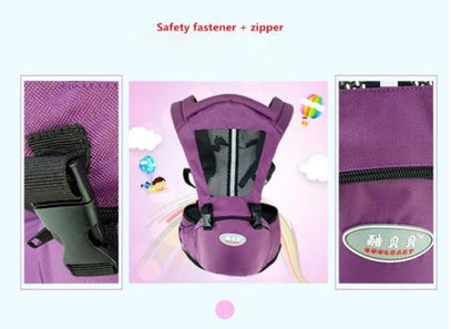 Ergonomic Hipseat Baby Carrier (6 In 1)