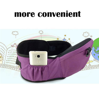 Ergonomic Hipseat Baby Carrier (6 In 1)