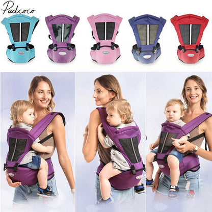 Ergonomic Hipseat Baby Carrier (6 In 1)