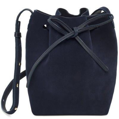 MANSURSTUDIOS suede bucket bag mansur women faux suede shoulder bag