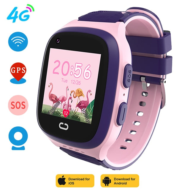Kids 4G Smartwatch GPS Tracker