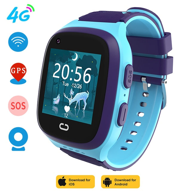 Kids 4G Smartwatch GPS Tracker