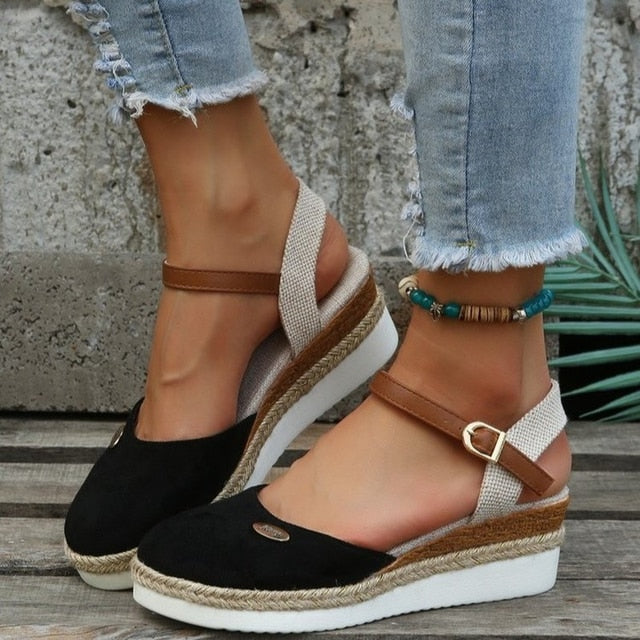 Women Casual Comfortable Wedge Sandals