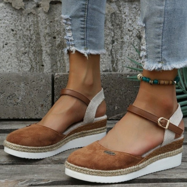 Women Casual Comfortable Wedge Sandals