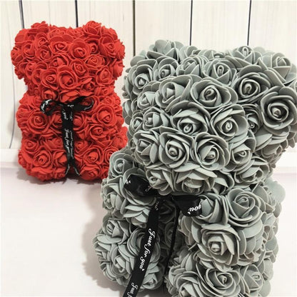 Romantic Rose Teddy Bear
