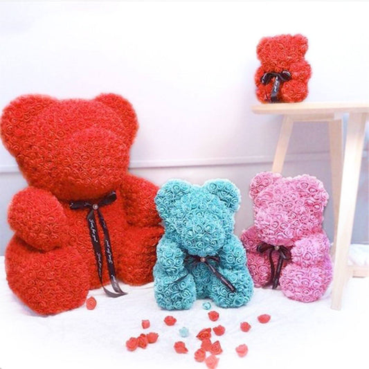 Romantic Rose Teddy Bear