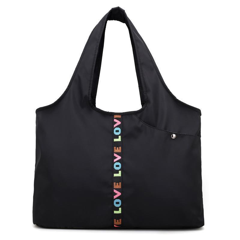 Capacity Oxford Shoulder Bag