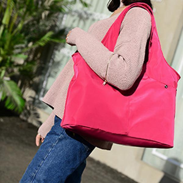 Capacity Oxford Shoulder Bag