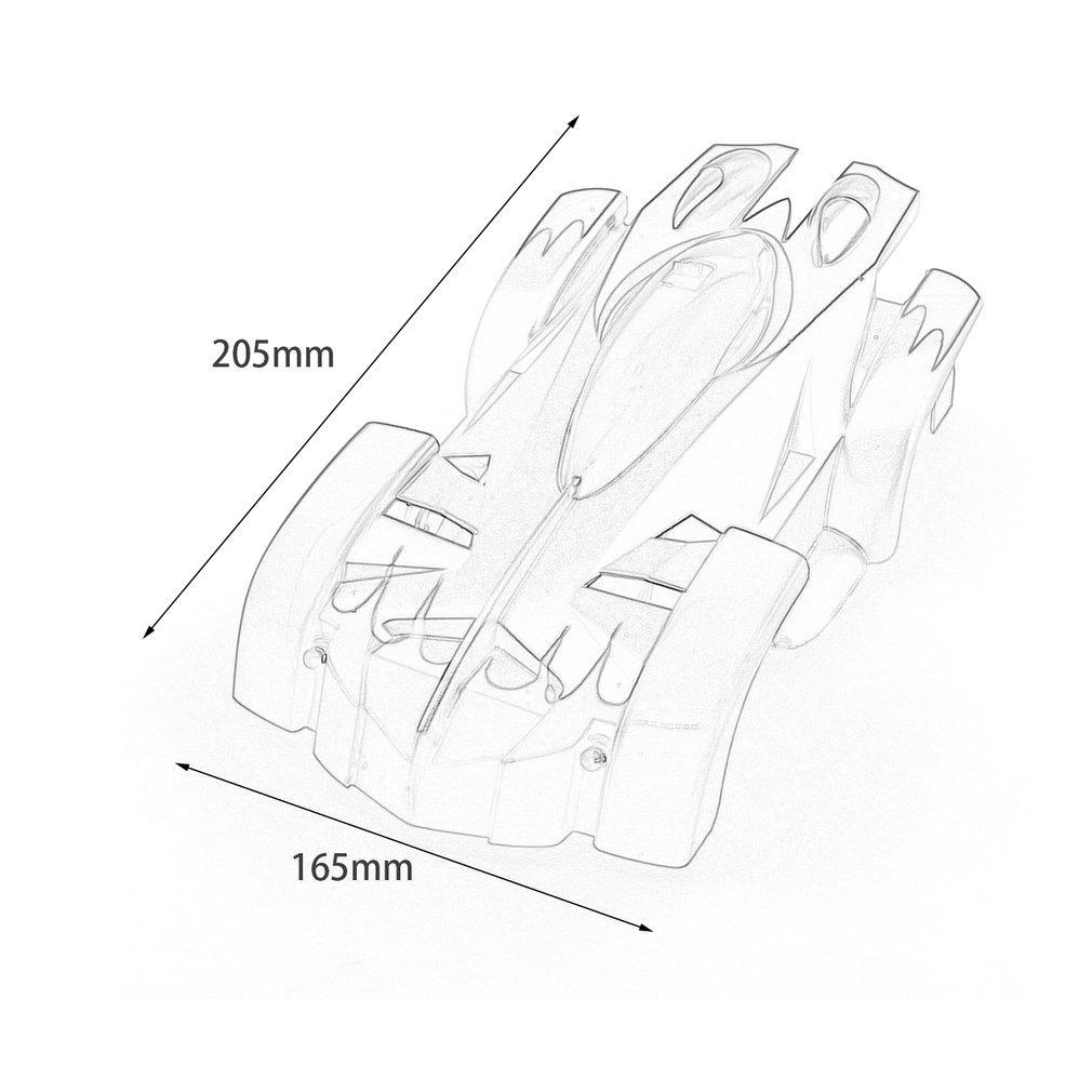 RC Wall Climbing Electricity Car