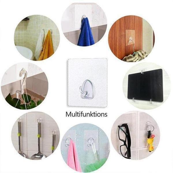Reusable Anti-skid Traceless Hooks (20 PCS)
