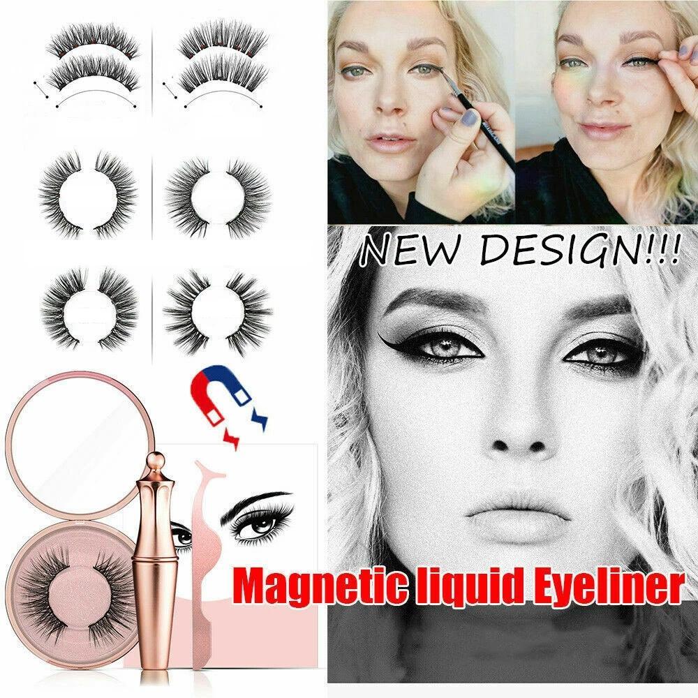 Magnetic Eyeliner & False Eyelash Set Buy 1 Get 1 Free