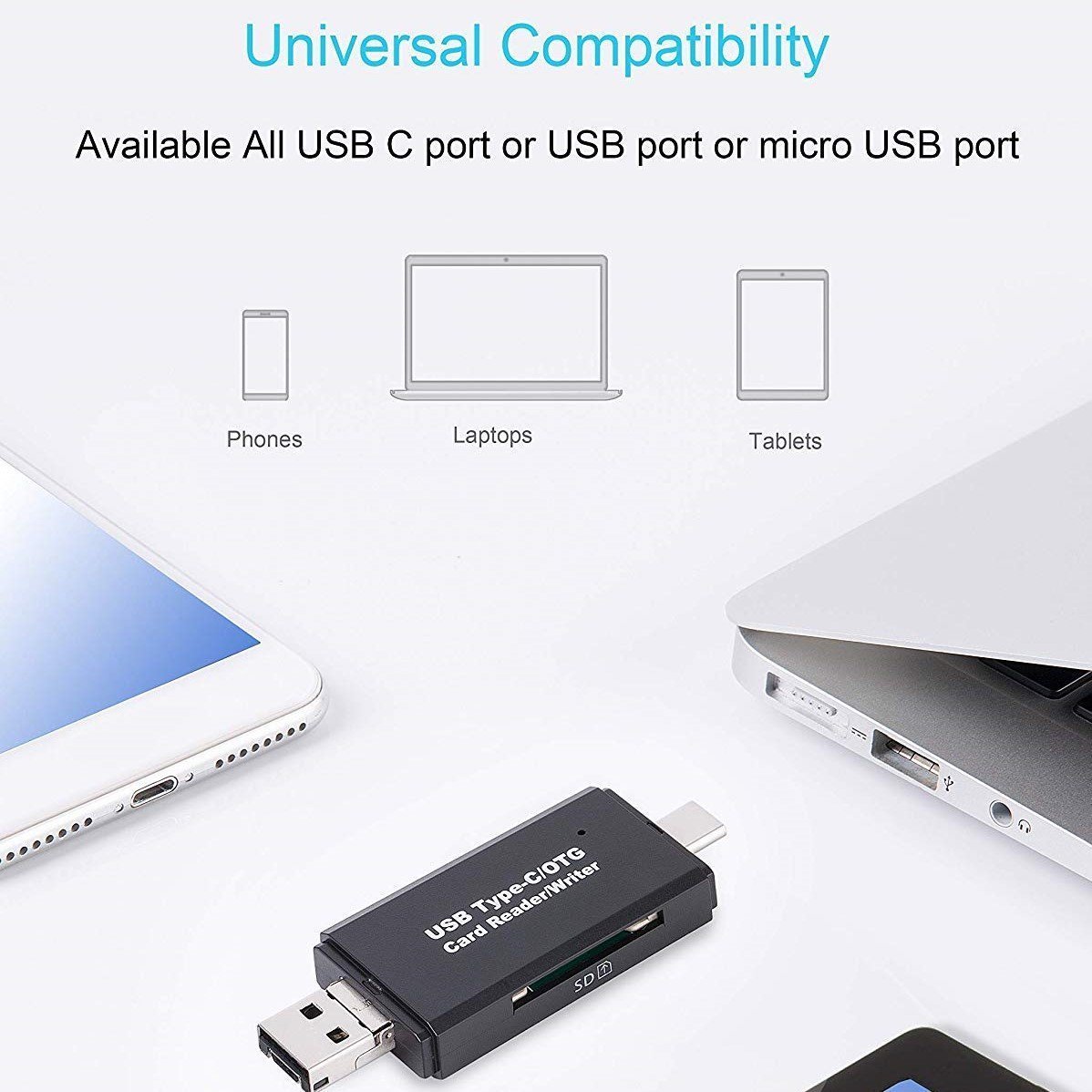 3-in-1 Mobile Card Reader