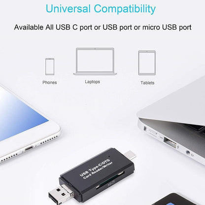 3-in-1 Mobile Card Reader